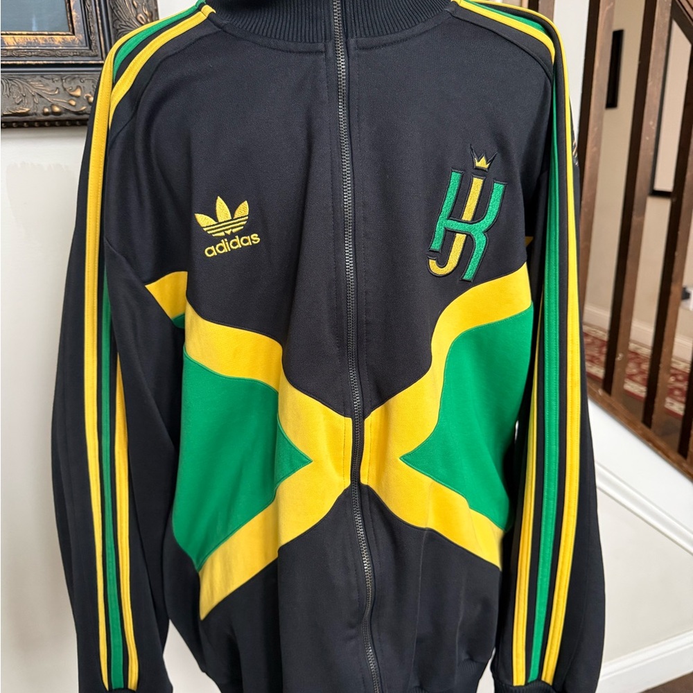 adidas Kingston Jamaica full zip performance jacket